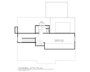 Finished Attic Plan